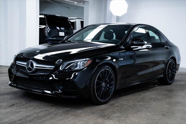 used 2020 Mercedes-Benz AMG C 43 car, priced at $43,590