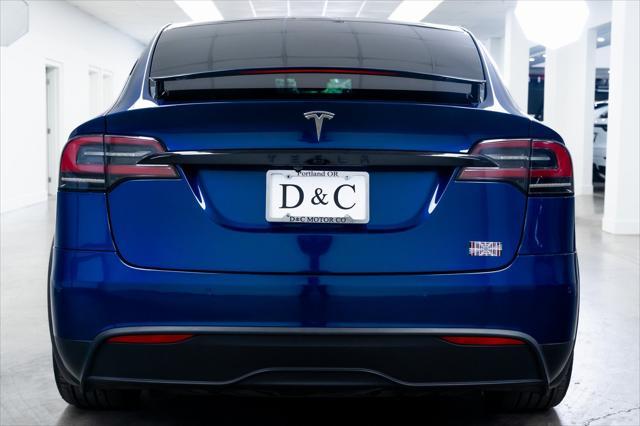 used 2022 Tesla Model X car, priced at $58,890