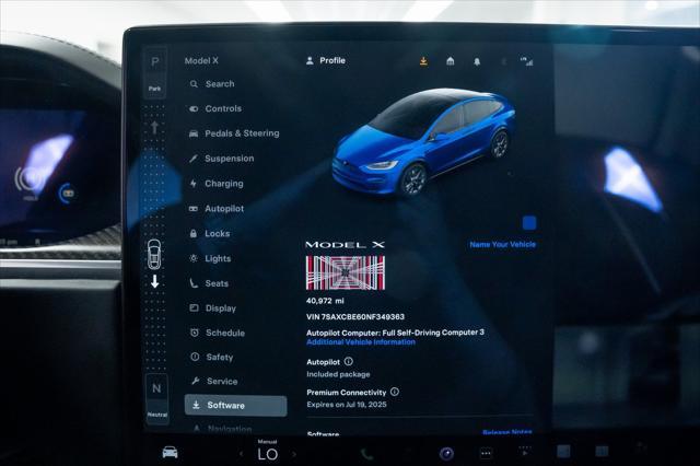 used 2022 Tesla Model X car, priced at $58,890