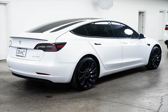 used 2021 Tesla Model 3 car, priced at $32,190