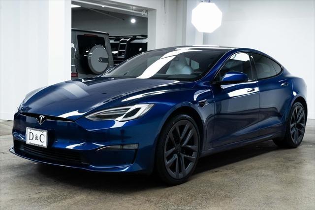 used 2021 Tesla Model S car, priced at $54,990