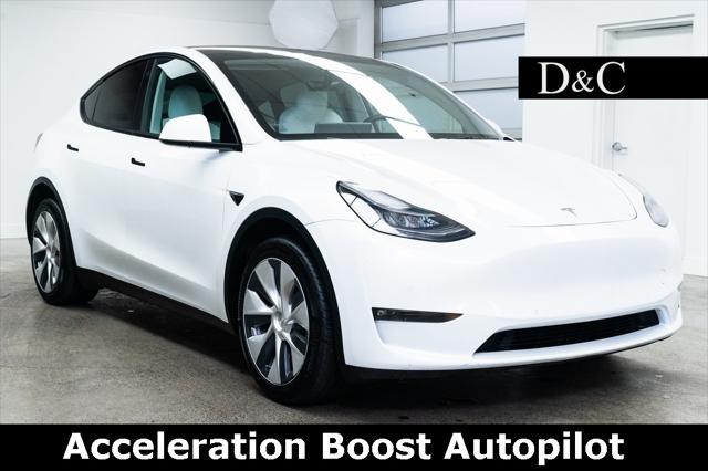 used 2022 Tesla Model Y car, priced at $34,790