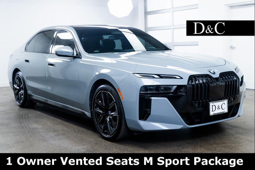 used 2024 BMW 750e car, priced at $78,590