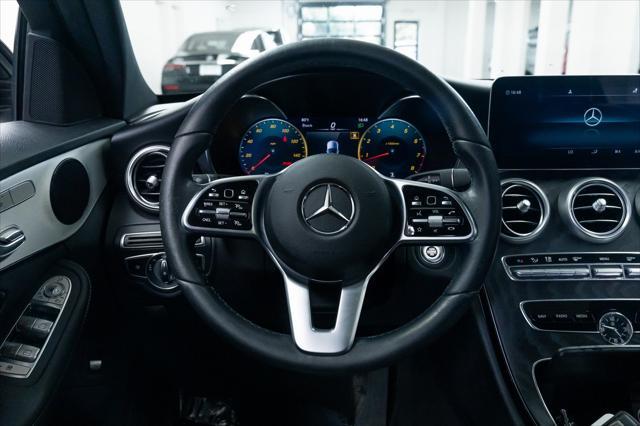 used 2021 Mercedes-Benz C-Class car, priced at $23,990