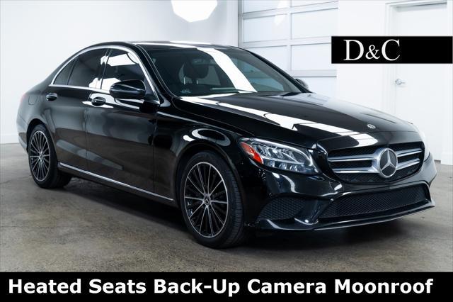 used 2021 Mercedes-Benz C-Class car, priced at $23,990