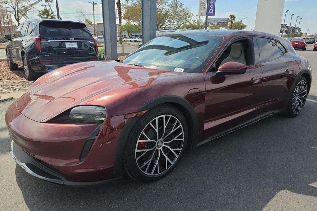 used 2022 Porsche Taycan car, priced at $69,990