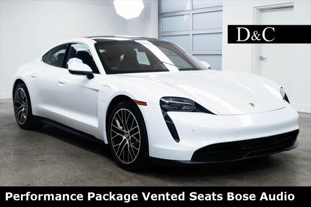 used 2020 Porsche Taycan car, priced at $63,990