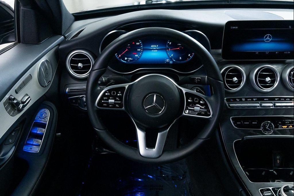used 2021 Mercedes-Benz C-Class car, priced at $24,990