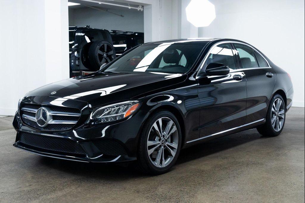 used 2021 Mercedes-Benz C-Class car, priced at $24,990
