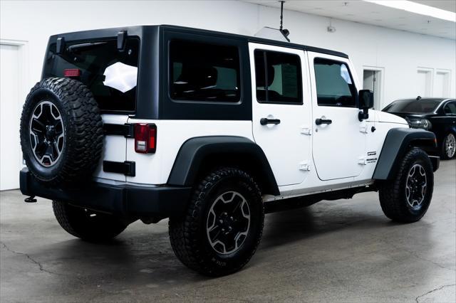 used 2017 Jeep Wrangler Unlimited car, priced at $18,990