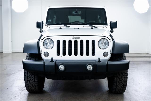 used 2017 Jeep Wrangler Unlimited car, priced at $18,990