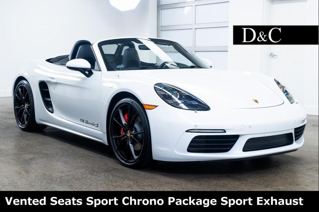 used 2018 Porsche 718 Boxster car, priced at $64,990