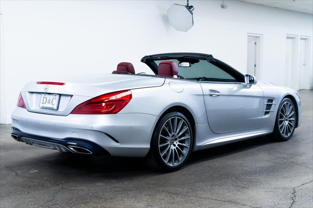 used 2017 Mercedes-Benz SL 450 car, priced at $40,990
