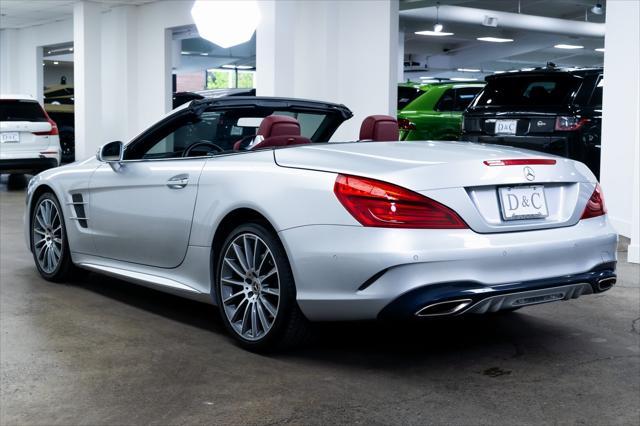 used 2017 Mercedes-Benz SL 450 car, priced at $40,990