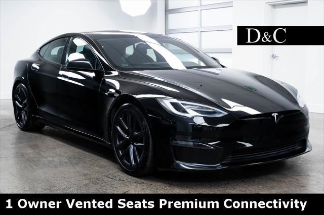 used 2021 Tesla Model S car, priced at $69,990