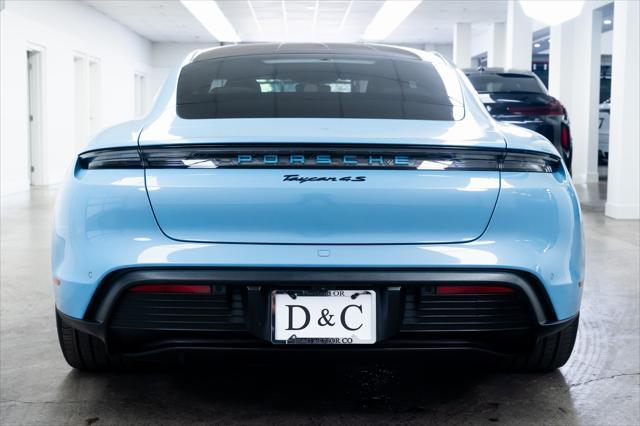 used 2022 Porsche Taycan car, priced at $77,990