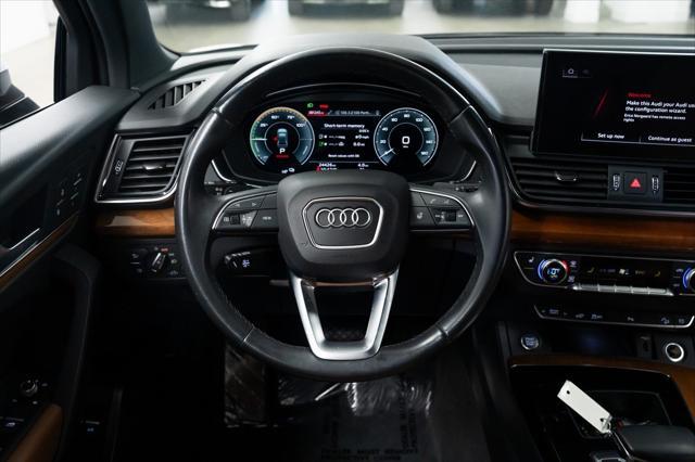 used 2022 Audi Q5 car, priced at $36,990