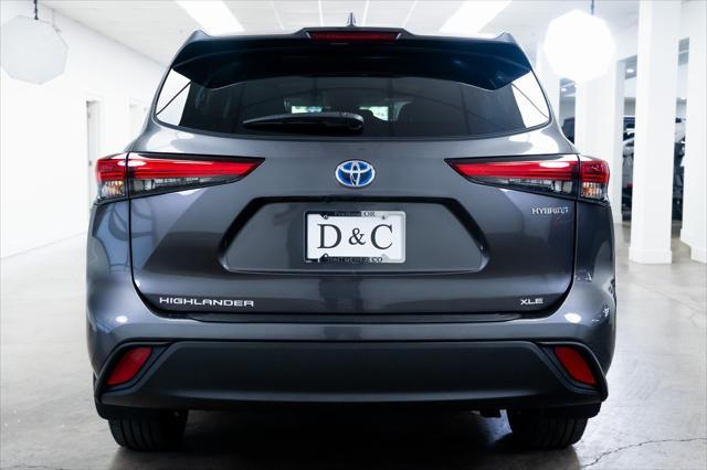 used 2022 Toyota Highlander Hybrid car, priced at $38,790