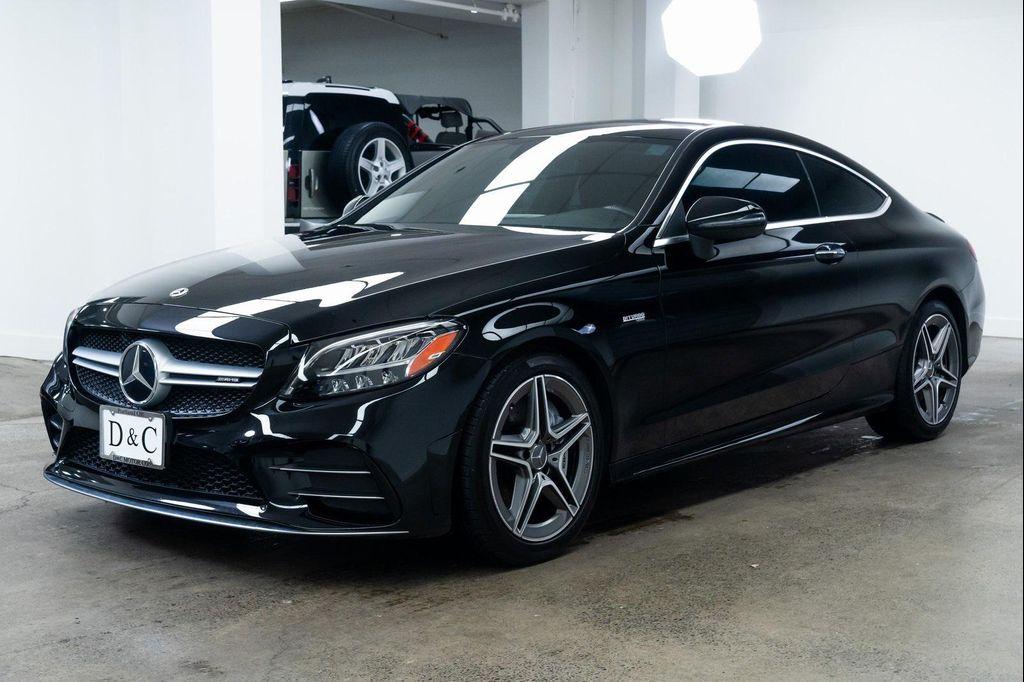 used 2023 Mercedes-Benz AMG C 43 car, priced at $51,990