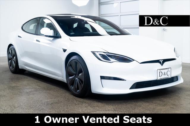 used 2022 Tesla Model S car, priced at $58,990
