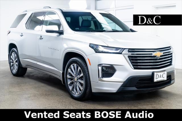 used 2022 Chevrolet Traverse car, priced at $38,990