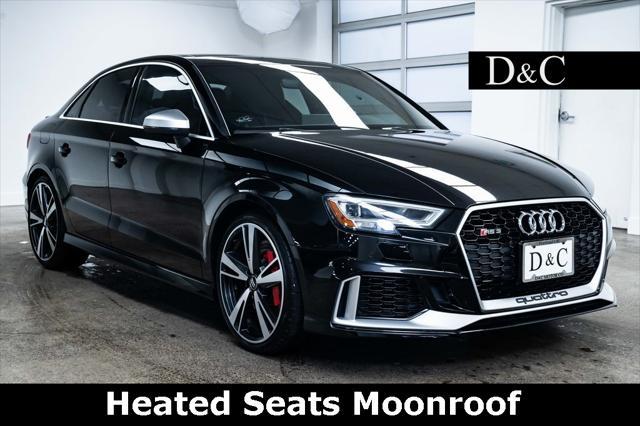 used 2018 Audi RS 3 car, priced at $43,890