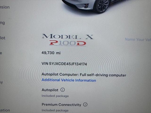 used 2018 Tesla Model X car, priced at $44,990