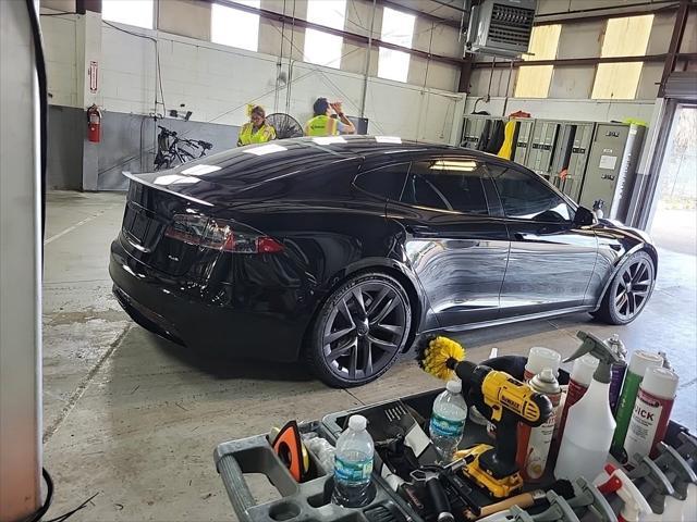 used 2021 Tesla Model S car, priced at $58,990