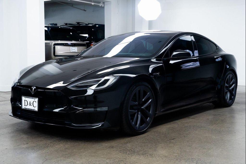 used 2021 Tesla Model S car, priced at $57,990