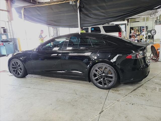 used 2021 Tesla Model S car, priced at $58,990