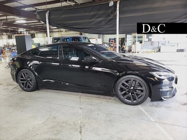 used 2021 Tesla Model S car, priced at $58,990