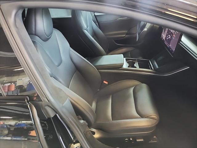 used 2021 Tesla Model S car, priced at $58,990