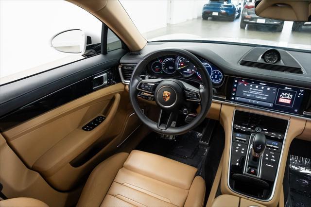 used 2022 Porsche Panamera e-Hybrid car, priced at $81,990