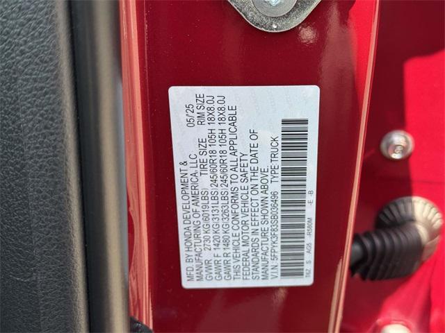 new 2025 Honda Ridgeline car, priced at $49,455
