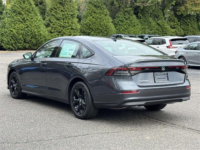 new 2025 Honda Accord car, priced at $31,710