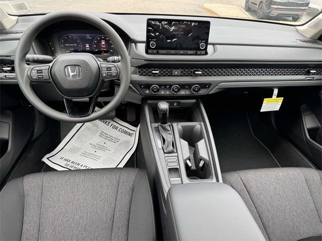new 2025 Honda Accord car, priced at $31,710