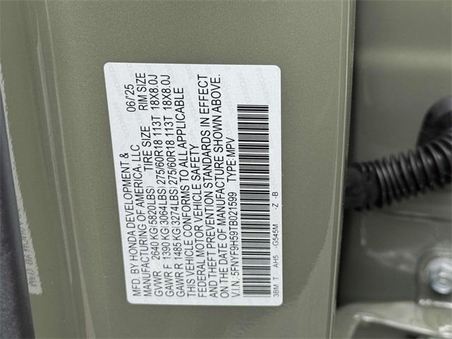 new 2026 Honda Passport car, priced at $51,555