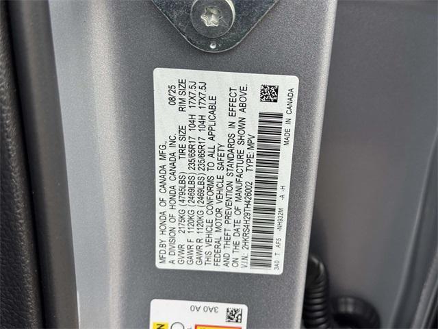 new 2026 Honda CR-V car, priced at $33,870