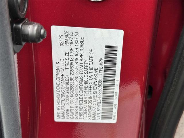 new 2025 Honda Odyssey car, priced at $45,510