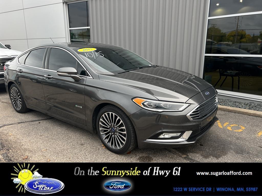 used 2017 Ford Fusion Energi car, priced at $11,000