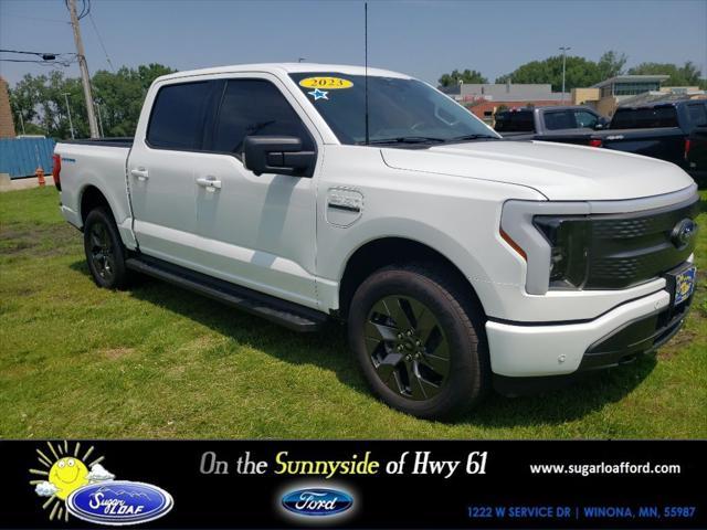 used 2023 Ford F-150 Lightning car, priced at $43,995
