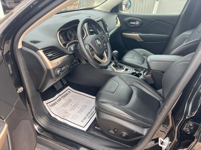 used 2018 Jeep Cherokee car, priced at $17,770