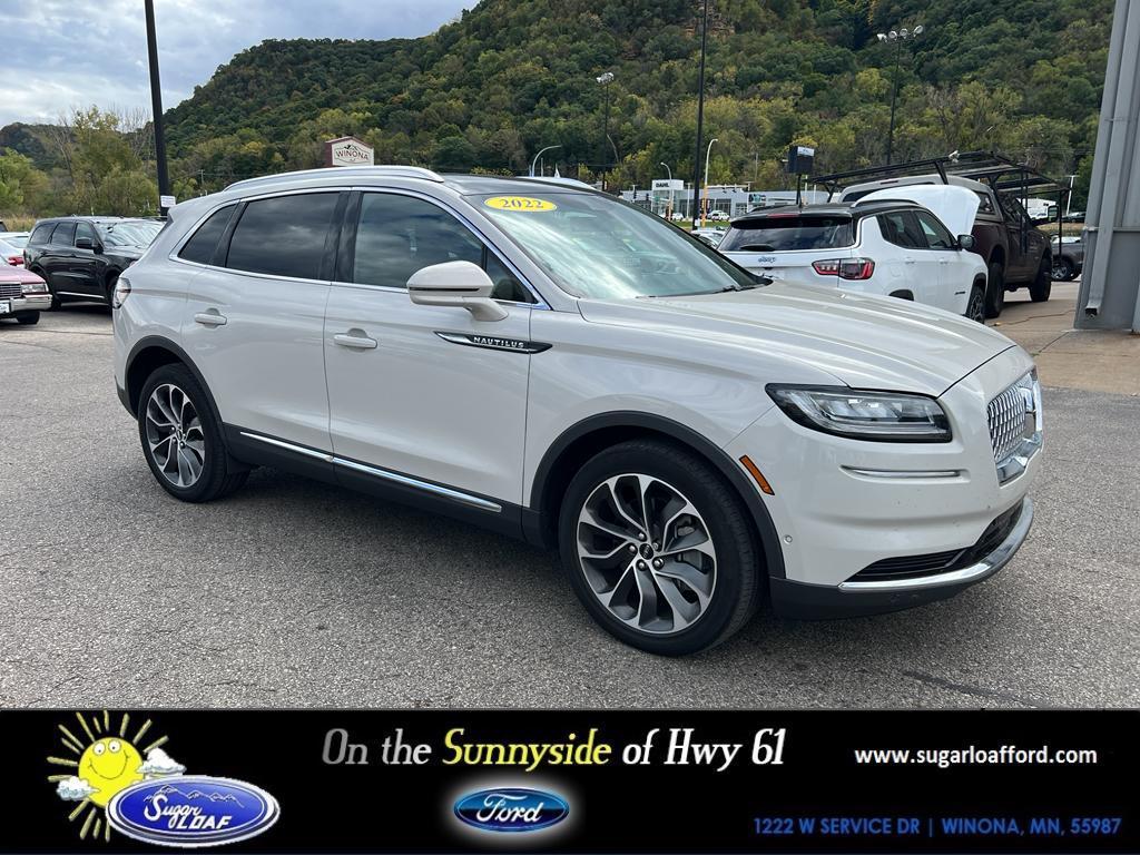used 2022 Lincoln Nautilus car, priced at $38,995