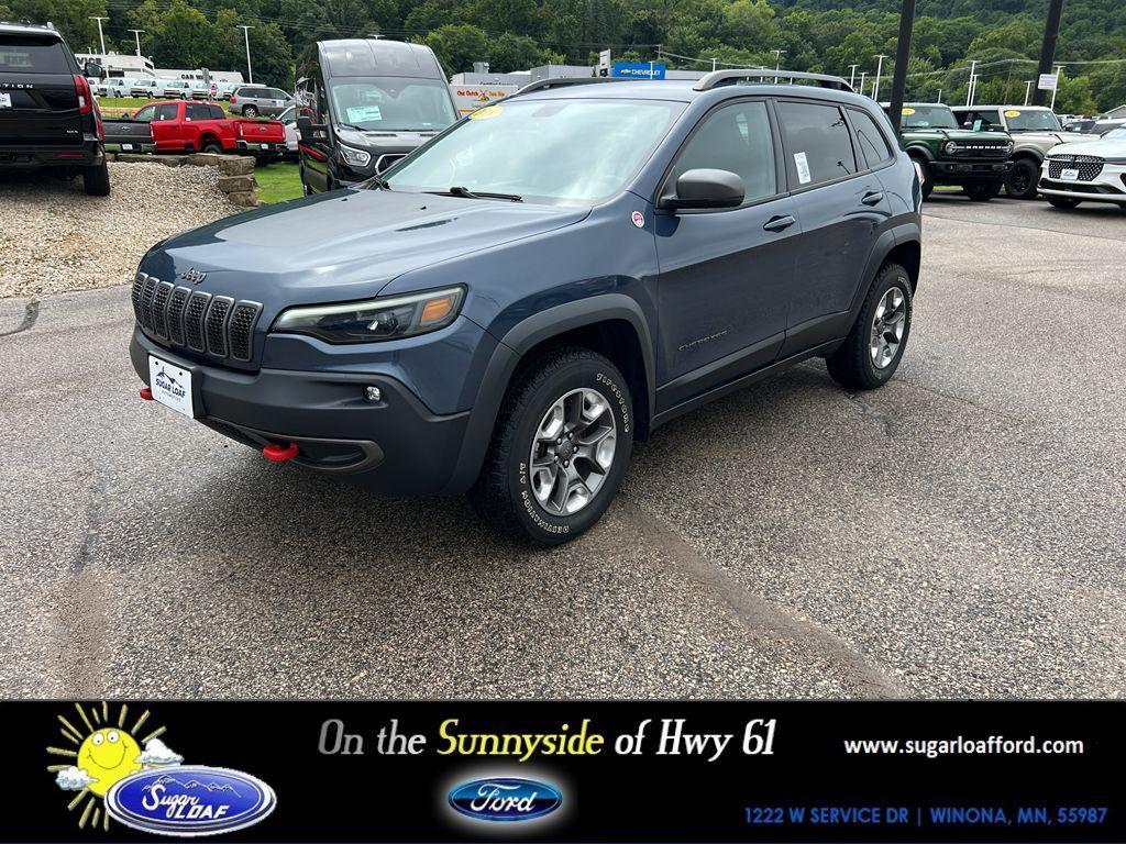 used 2019 Jeep Cherokee car, priced at $18,500