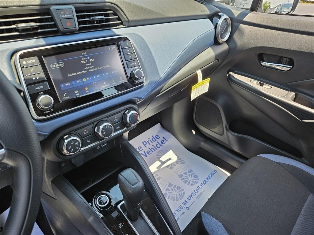 new 2025 Nissan Versa car, priced at $21,367