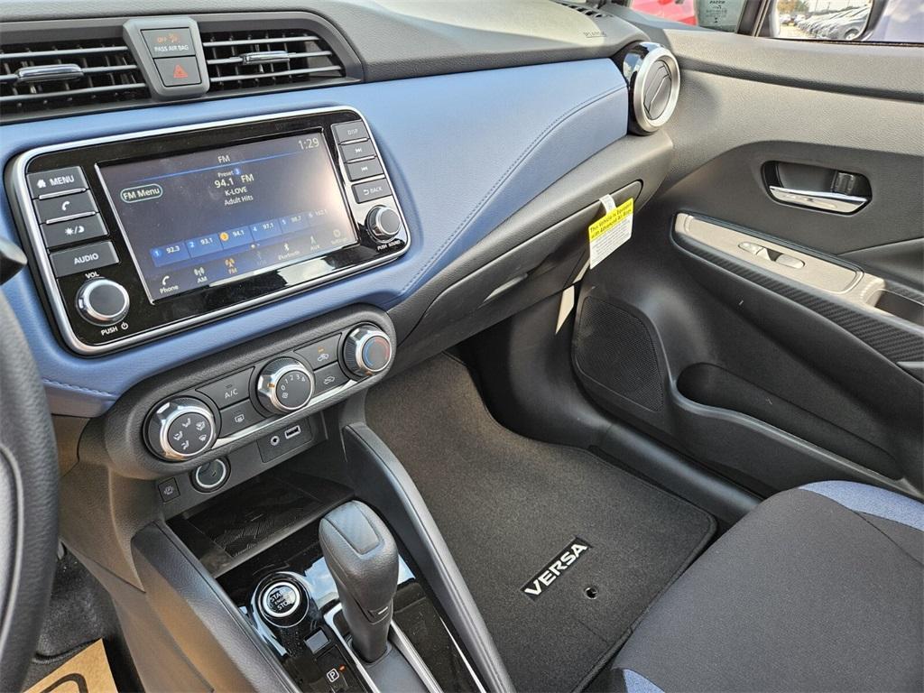 new 2025 Nissan Versa car, priced at $22,295