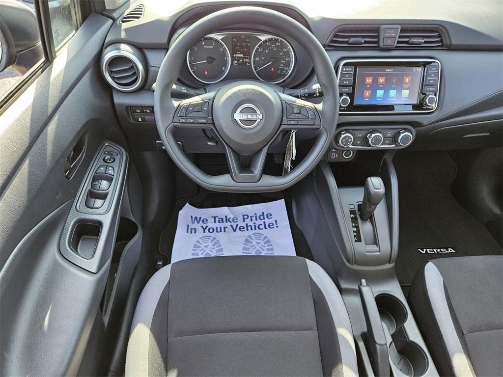 new 2025 Nissan Versa car, priced at $20,785
