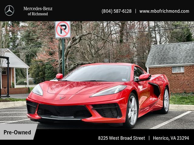used 2021 Chevrolet Corvette car, priced at $68,800