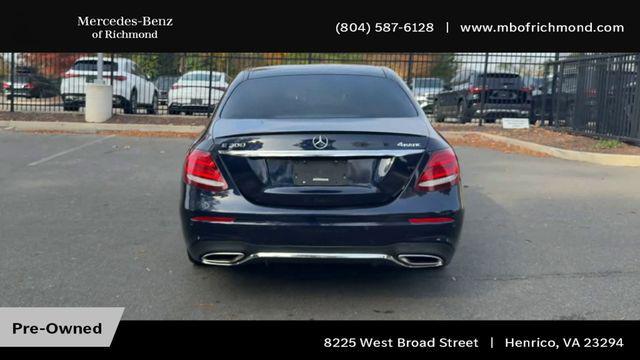 used 2018 Mercedes-Benz E-Class car, priced at $21,999