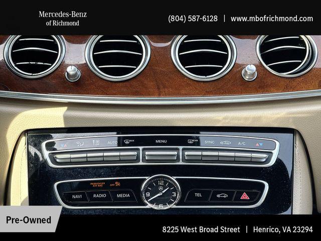 used 2018 Mercedes-Benz E-Class car, priced at $21,999